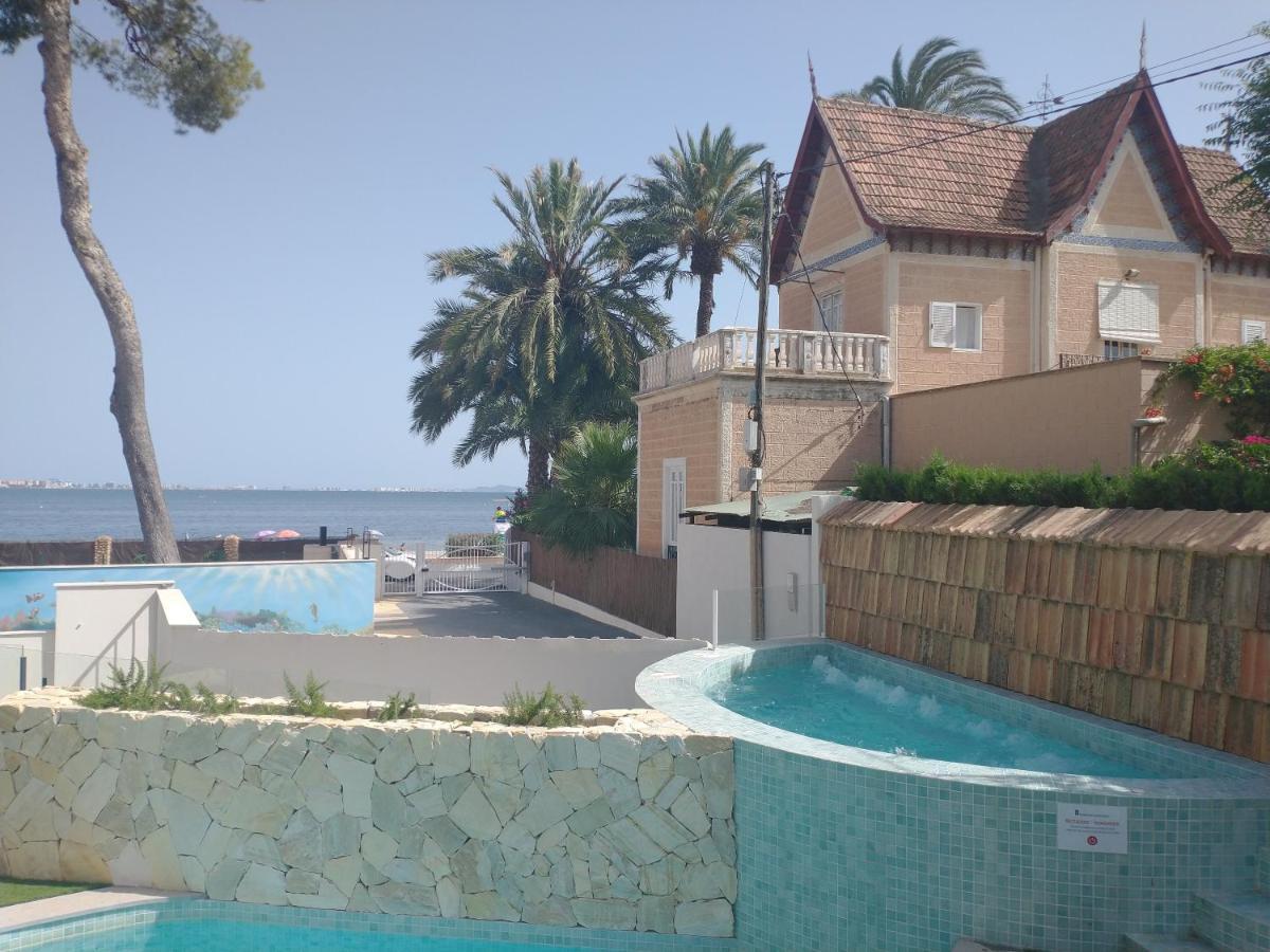 Modern Nieuwbouwappartement Aan Het Strand Van De Mar Menor In Santiago De La Ribera Lo Pagán Екстериор снимка