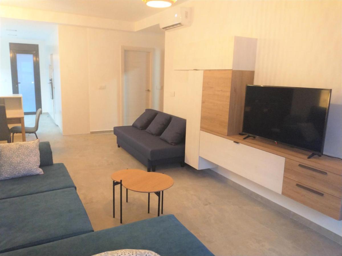 Modern Nieuwbouwappartement Aan Het Strand Van De Mar Menor In Santiago De La Ribera Lo Pagán Екстериор снимка